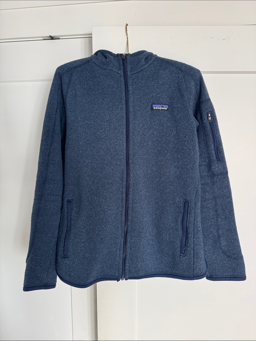Patagonia Women's Better Sweater Full-Zip Hoody in Navy Blue, M